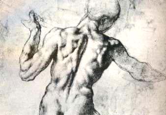 Michelangelo Study for Cascina cartoon, British Museum