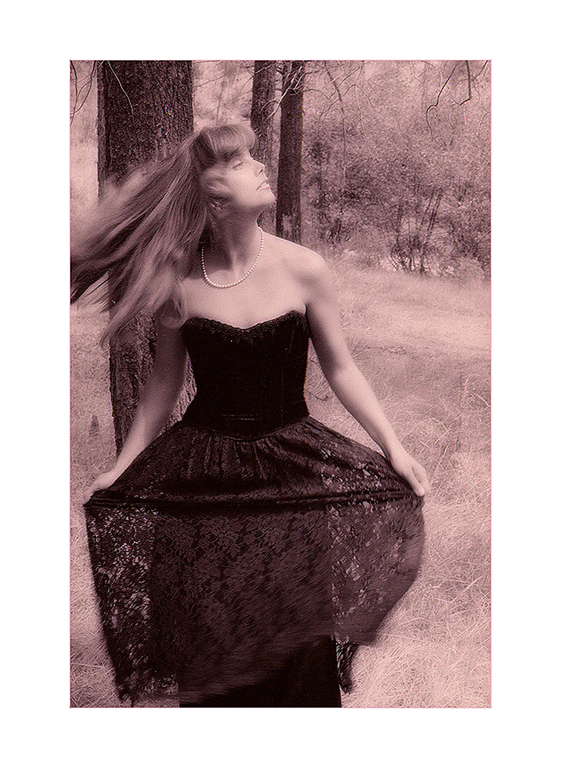 Model Karen, The Dance, Ponderosa Forest,  High Cascade Studios